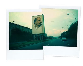 Ivo von Renner - Double Polaroids - Moscow 1975
