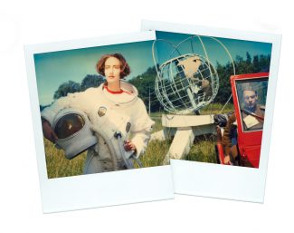 Ivo von Renner - Double Polaroids - Unserer Heldin, der Kosmonautin